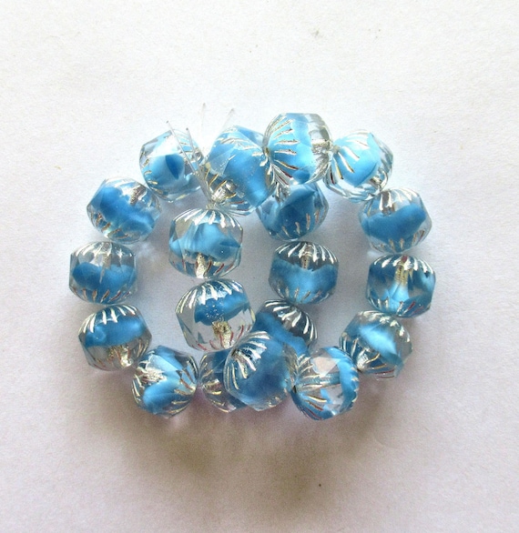 Perles gouttes lisses en verre Tchèque couleur au choix de 13,5 mm ( à – De fil en pierres