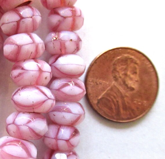10 Perles De Bohème Facettées Light Rose AB 10mm - Marque Preciosa - Fabrication Française - Neuf