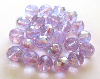 Collier Perles Alexandrite Facettées 8-10mm - Qualité AAAA+ - 18 Pouces (45cm) - Inde