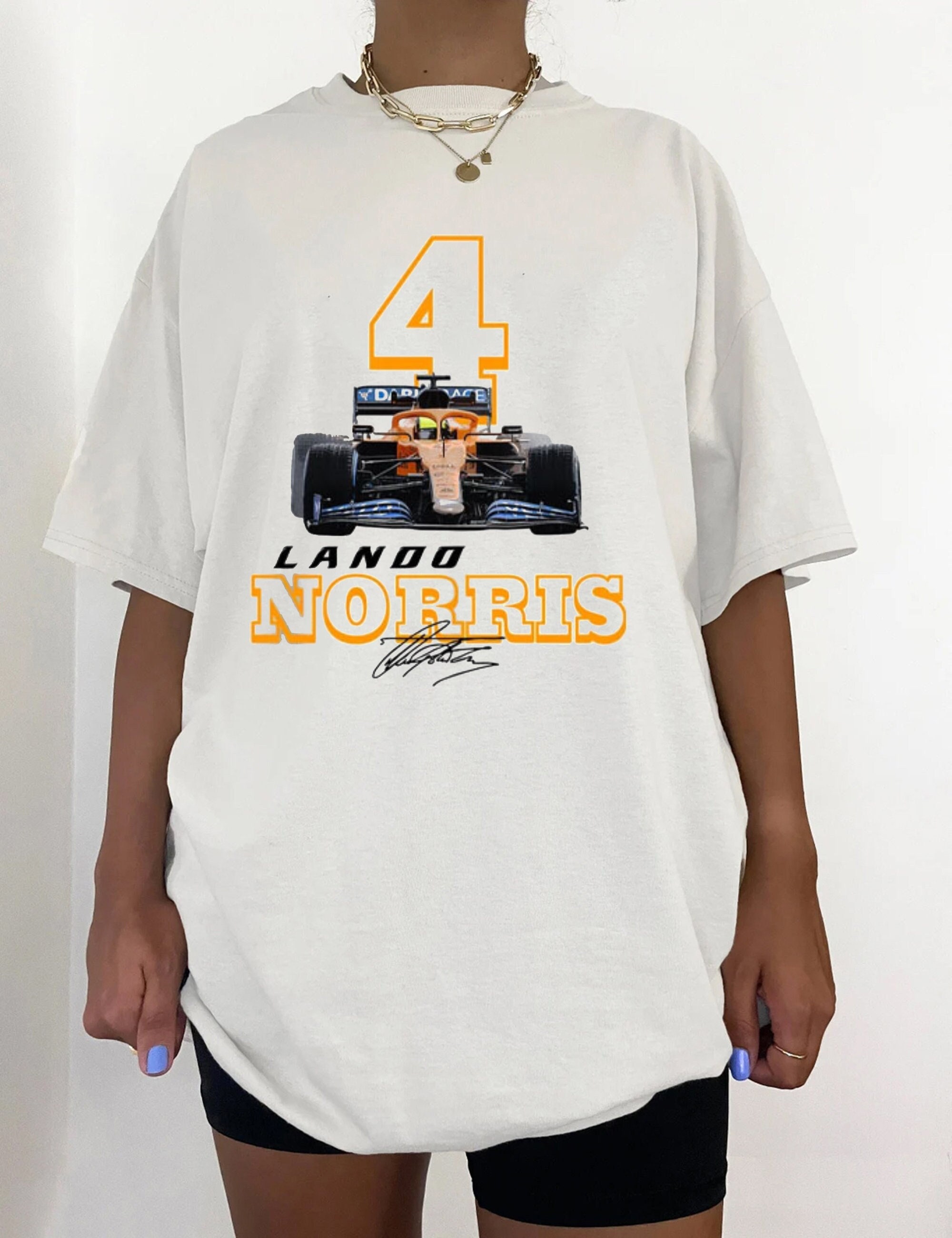 Discover Lando Norris Signature Shirt,  Formula One  Tee, Lando Norris Racing Fan Lovers Unisex Shirt