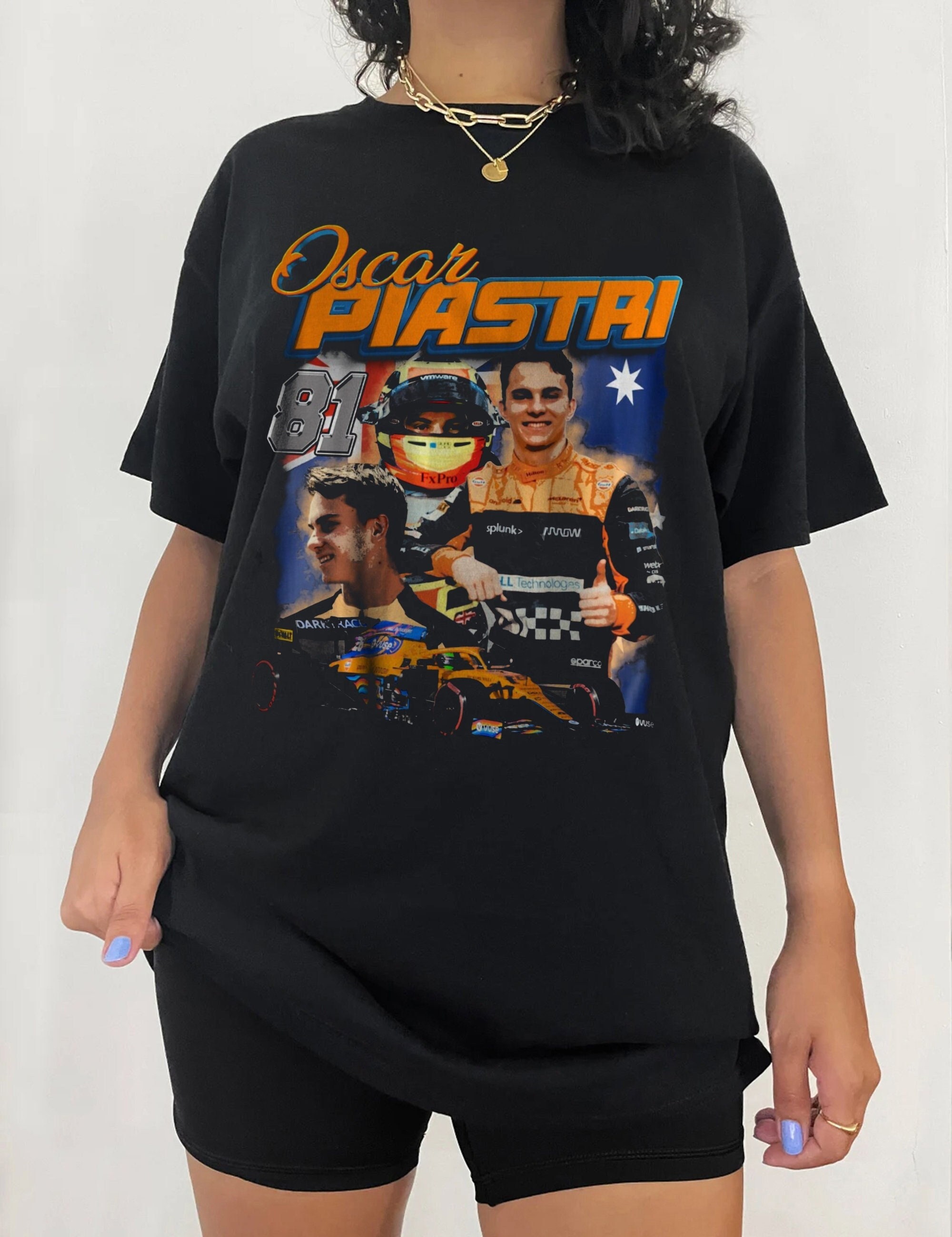 Discover Oscar Piastri Shirt, Oscar Piastri Racing Fan Lovers Unisex Shirt, Formula One Tee