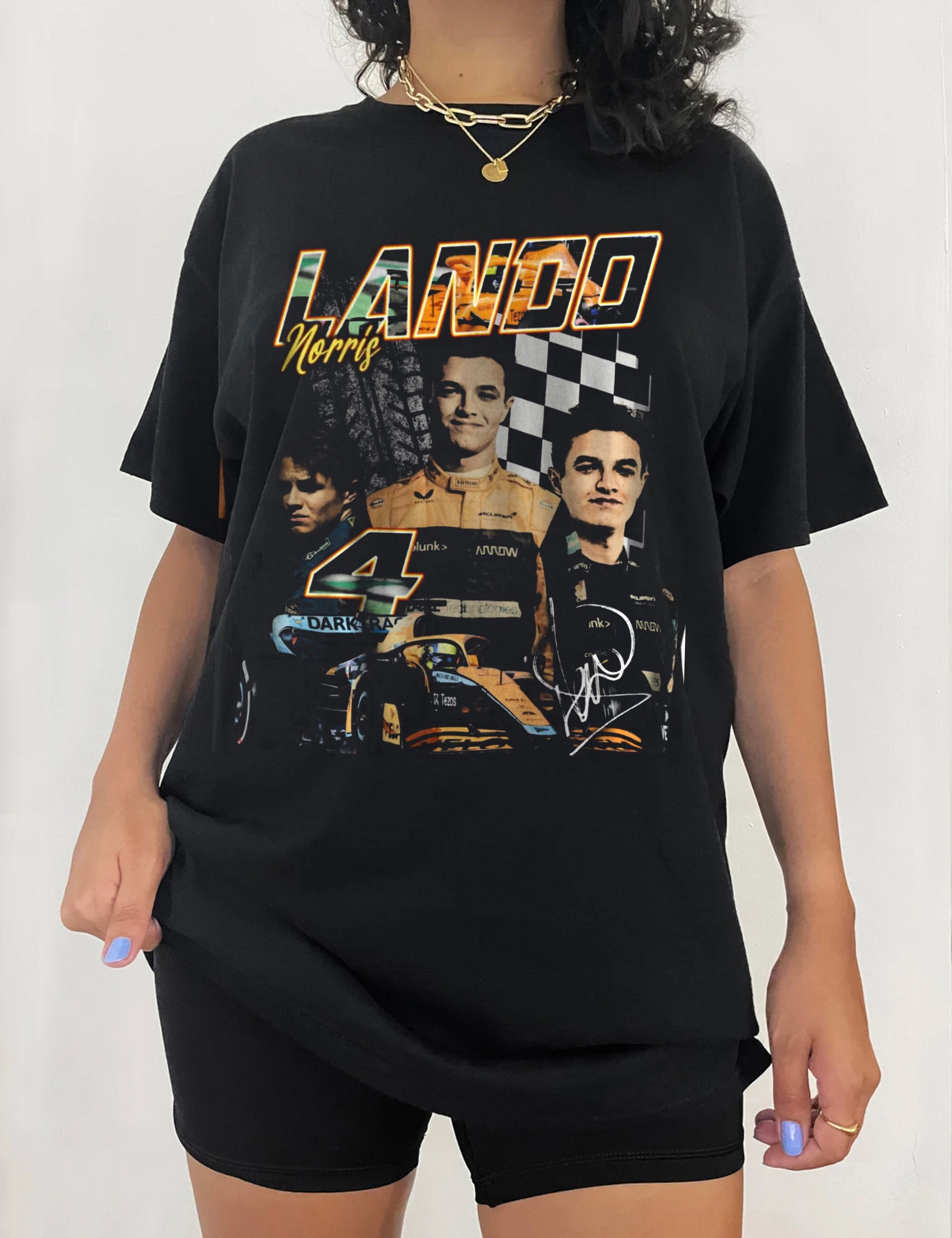 Discover Vintage Lando Norris Shirt, Formula One Tee, Lando Norris F1 Racing Fan Lovers Unisex Shirt