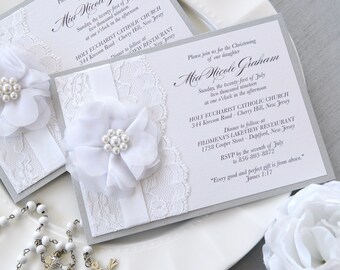Baptism Invitations Etsy