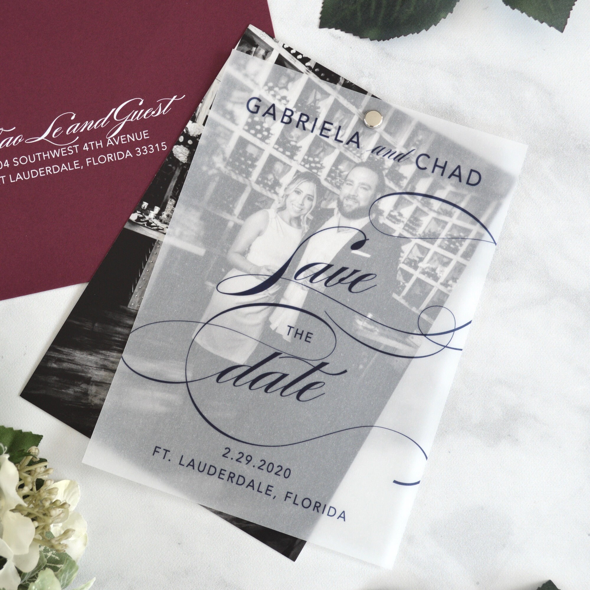 Diy Save The Dates Vellum Vellum Save the Dates Save the Date