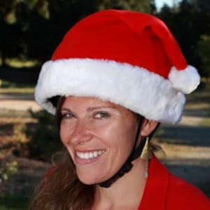 Santa Helmet Cover