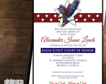 Eagle Scout Digital Invitation Etsy Eagle Scout Digital Invitation Etsy