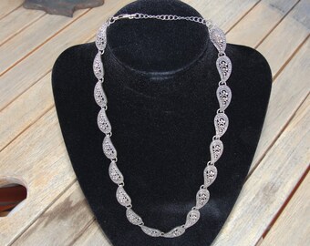 Mascasite Sterling Silver Necklace