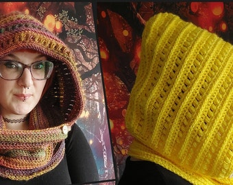 Adventurer's Hood Crochet Pattern-PDF Download only