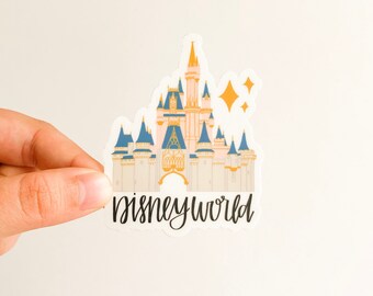 Sticker Chateau Disney Etsy Sticker Chateau Disney Etsy