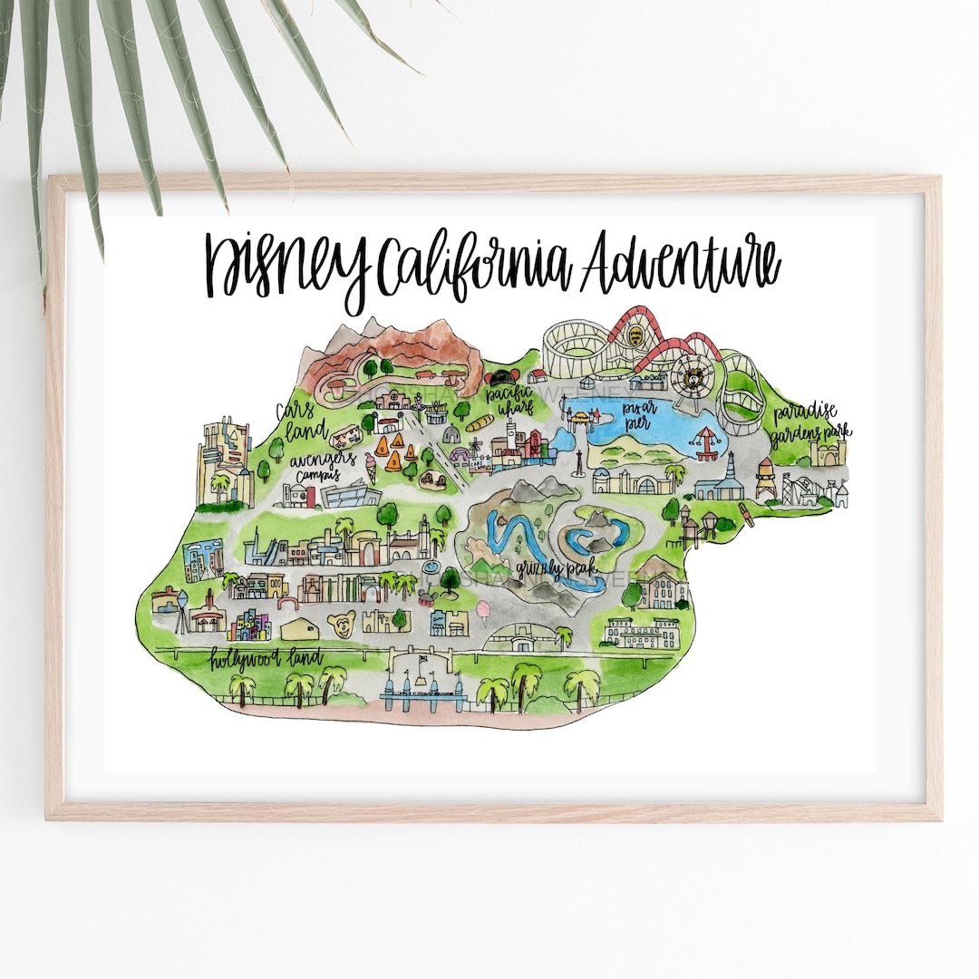 【アメリカで購入】Disney MAPS Disney - 70s vintage カリフォルニア ディズニーランド MAPの