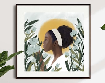 Mother of Us All pt. 2 Digital Print + FREE SHIPPING, Heavenly Mother, Heavenly Mother Painting, Mother Earth, Mother Earth painting, LDS