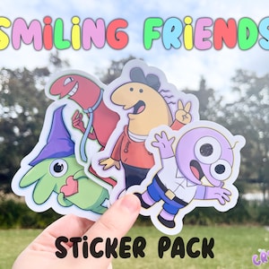 Smiling Friends Sticker Pack