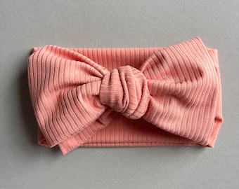 Pink Baby Headband, Oversized Bow Headbands, Baby Girl Bows, Tie Dye Headbands, Newborn Baby Bows, Headwraps for Babies, Baby Girl Bows