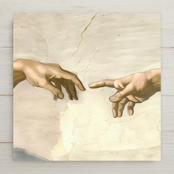 Creation of Adam Christian Wall Art - Home Decor Gift