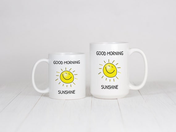 Good Morning Mug, Humorous Funny Cup, Sarcasm Gift Idea