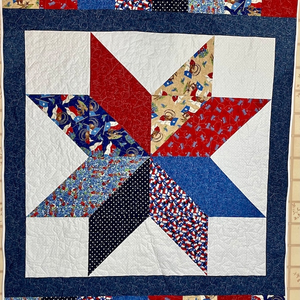 Texas Star Quilt Pattern - Etsy