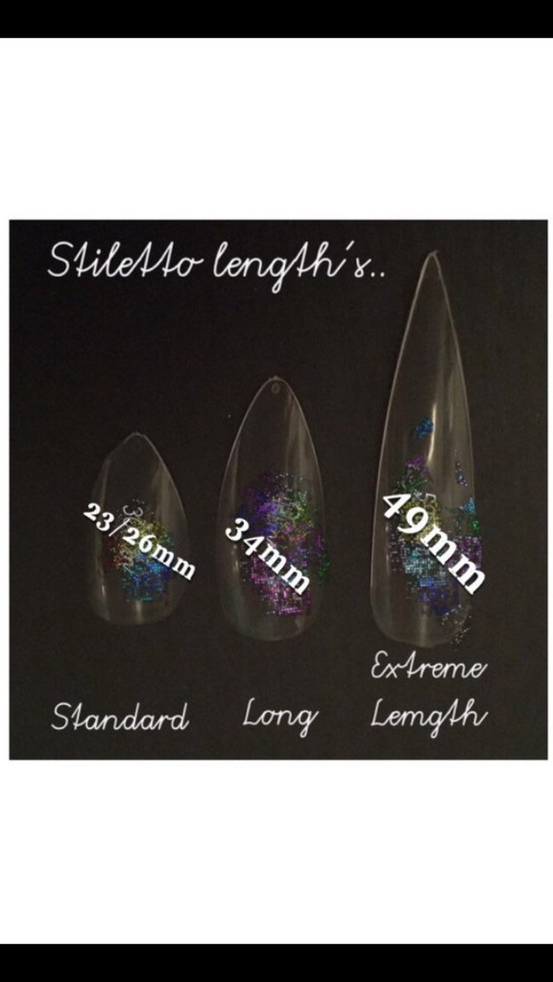 polka dot nails stick on nail false nails  fake nails  image 5