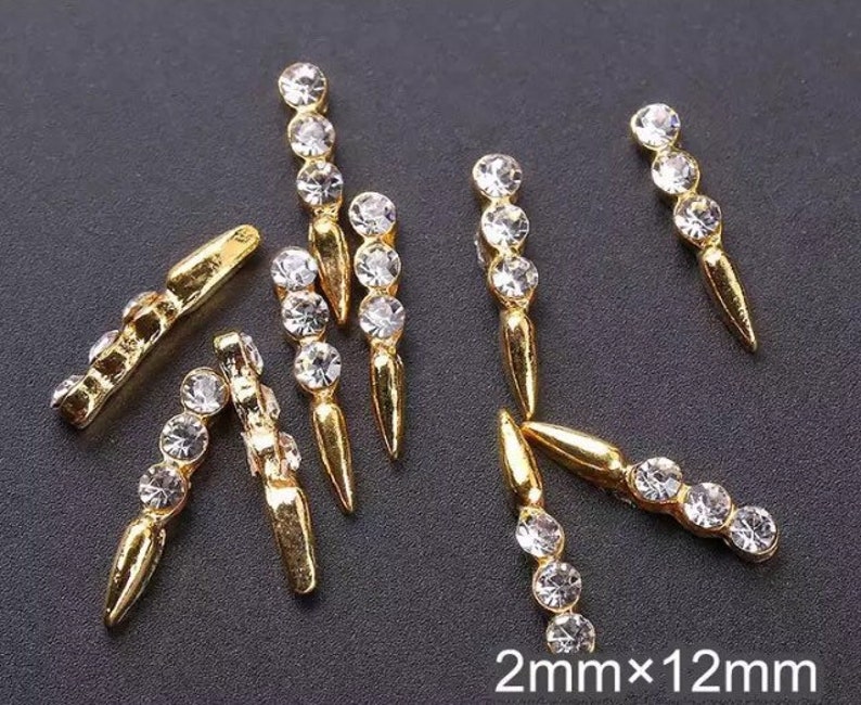 Gold Nail Jewels image 0