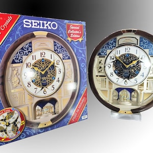 Seiko Melodies in Motion Clock - Special Collectors Limited Edition - 36 Melodies!