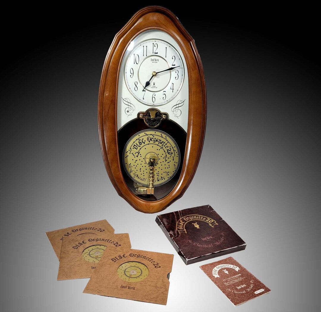 Very Rare Rhythm Small World Disc 20 Wall Clock Etsy