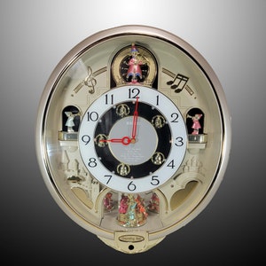 Beautiful Seiko Melodies in Motion Musical Wall Clock 2 - Etsy