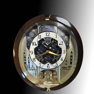 Seiko Melodies in Motion Clock - Special Collectors Limited Edition - 45 Melodies!