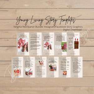 NingXia Red Starter Bundle Instagram Story Template (Canva Edit)