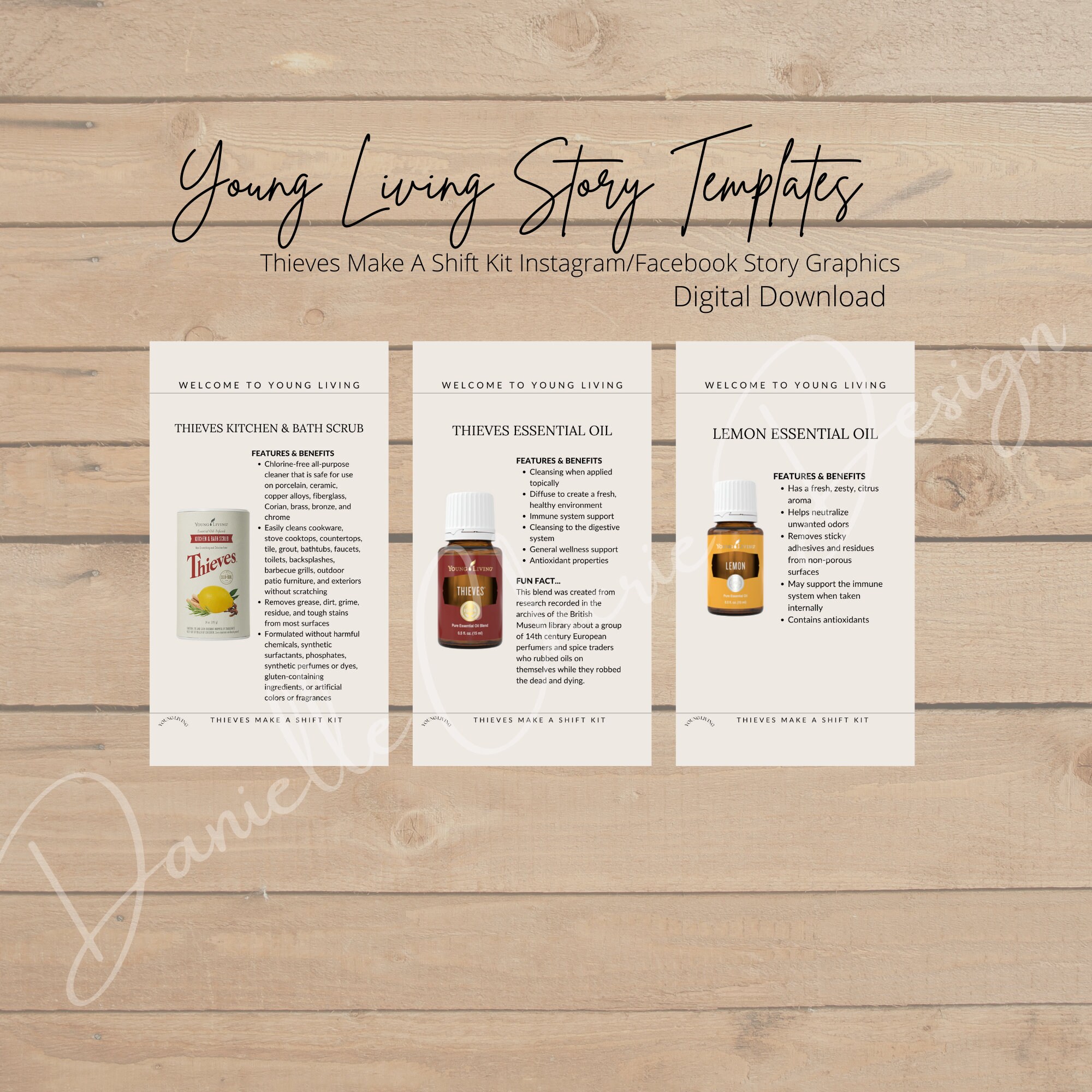 Young Living Young Living Instagram Stories Template Thieves Make A ...