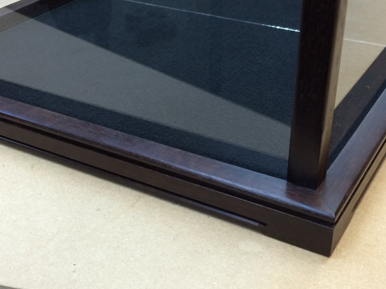 Wood and Glass Display Case for Statues, Dolls, Hierlooms, Vases