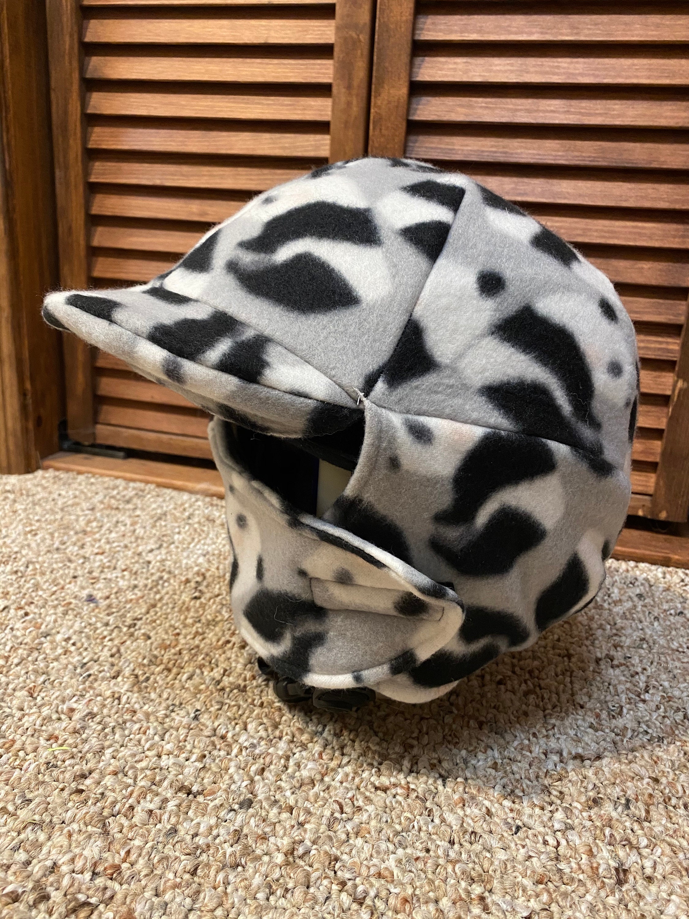 Fleece Equestrian Helmet Cover Etsy