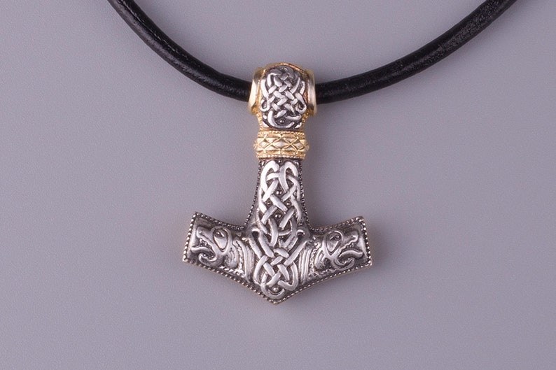 Mjolnir Pendant Viking Jewelry Thoru0026#39;s Hammer Necklace | Etsy
