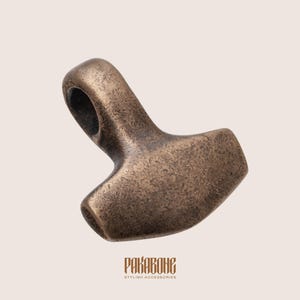 Mjölnir Anhänger - Wikinger Schmuck - Thors Hammer Halskette - Nordischer Schmuck - Mjölnir Anhänger für Männer Frauen - 000-833 Bild 3