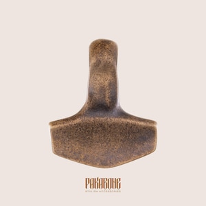 Mjölnir Anhänger - Wikinger Schmuck - Thors Hammer Halskette - Nordischer Schmuck - Mjölnir Anhänger für Männer Frauen - 000-833 Bild 2