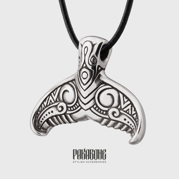 Pendentif queue de baleine Maori Muri Paraoa collier cadeau pour hommes et femmes surfeur nautique plage océan bijoux polynésiens 001-577