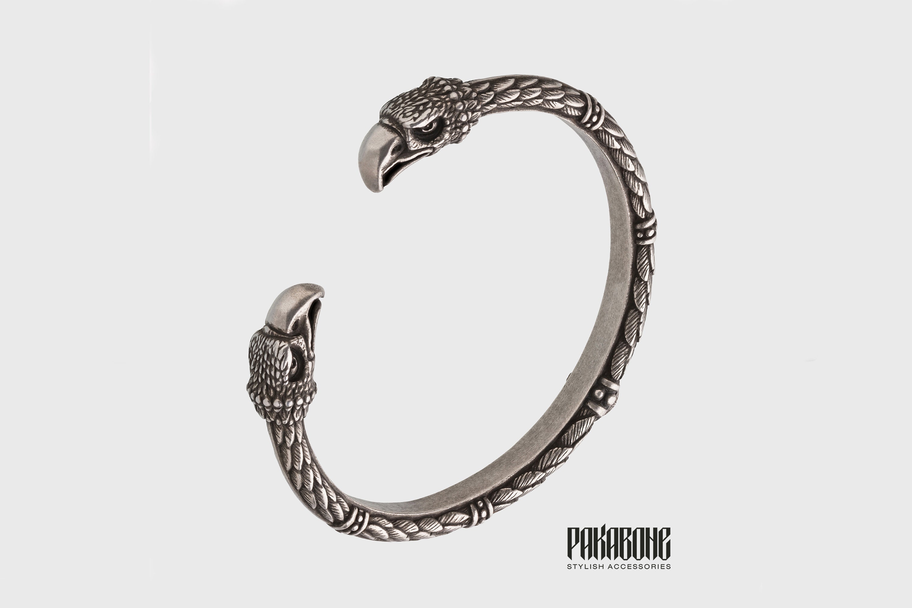 Bracelet Aigle En Métal Argenté De Belle Qualité - Neuf Sans Emballage, Style Artisanal