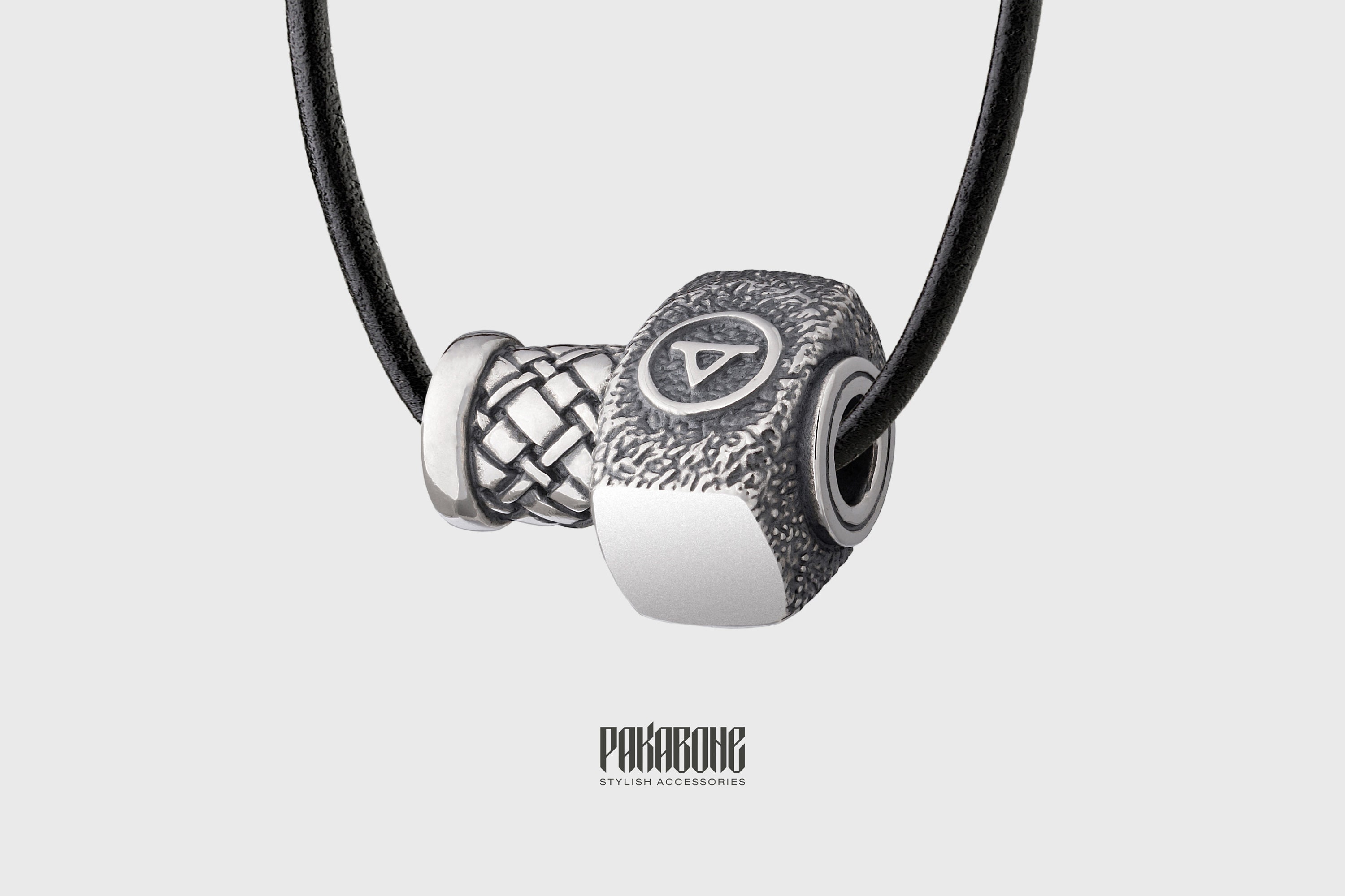 Collana Mjölnir Martello Di Thor In Argento 925 – Gioiello Vichingo Con Catena In Acciaio, Regalo Uomo - 3
