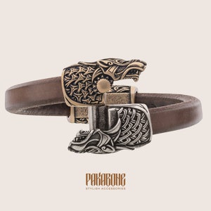 Egyptian Eye Of Horus Bracelet - Viking Gothic Leather Wristband With Stainless Steel Talisman For Men & Women