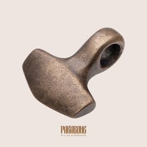 Mjölnir Anhänger - Wikinger Schmuck - Thors Hammer Halskette - Nordischer Schmuck - Mjölnir Anhänger für Männer Frauen - 000-833 Bild 4