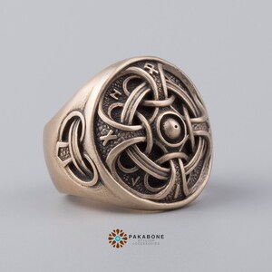 Viking Ring Hail Odin Odin's Ring for Men Women Viking Jewelry Art 001 ...