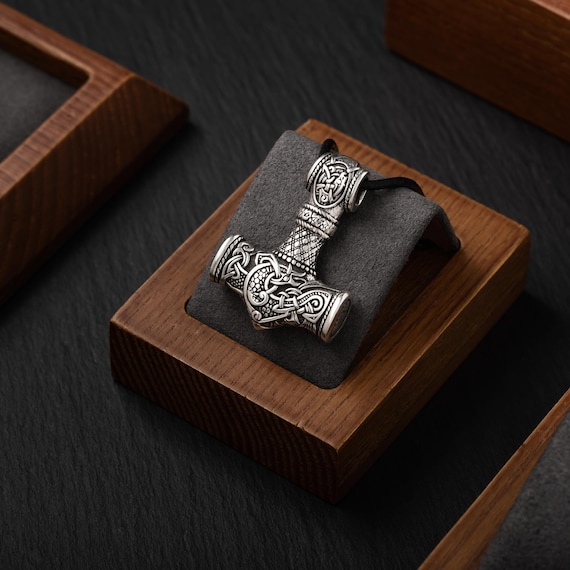 REDSUN ViKing Halsketting met kruisvormige hanger met pijl, Thor's hamer, 925 sterling zilver, Keltische hanger, amulet sieraden voor heren, zoon en jongens, uniseks, Sterling zilver