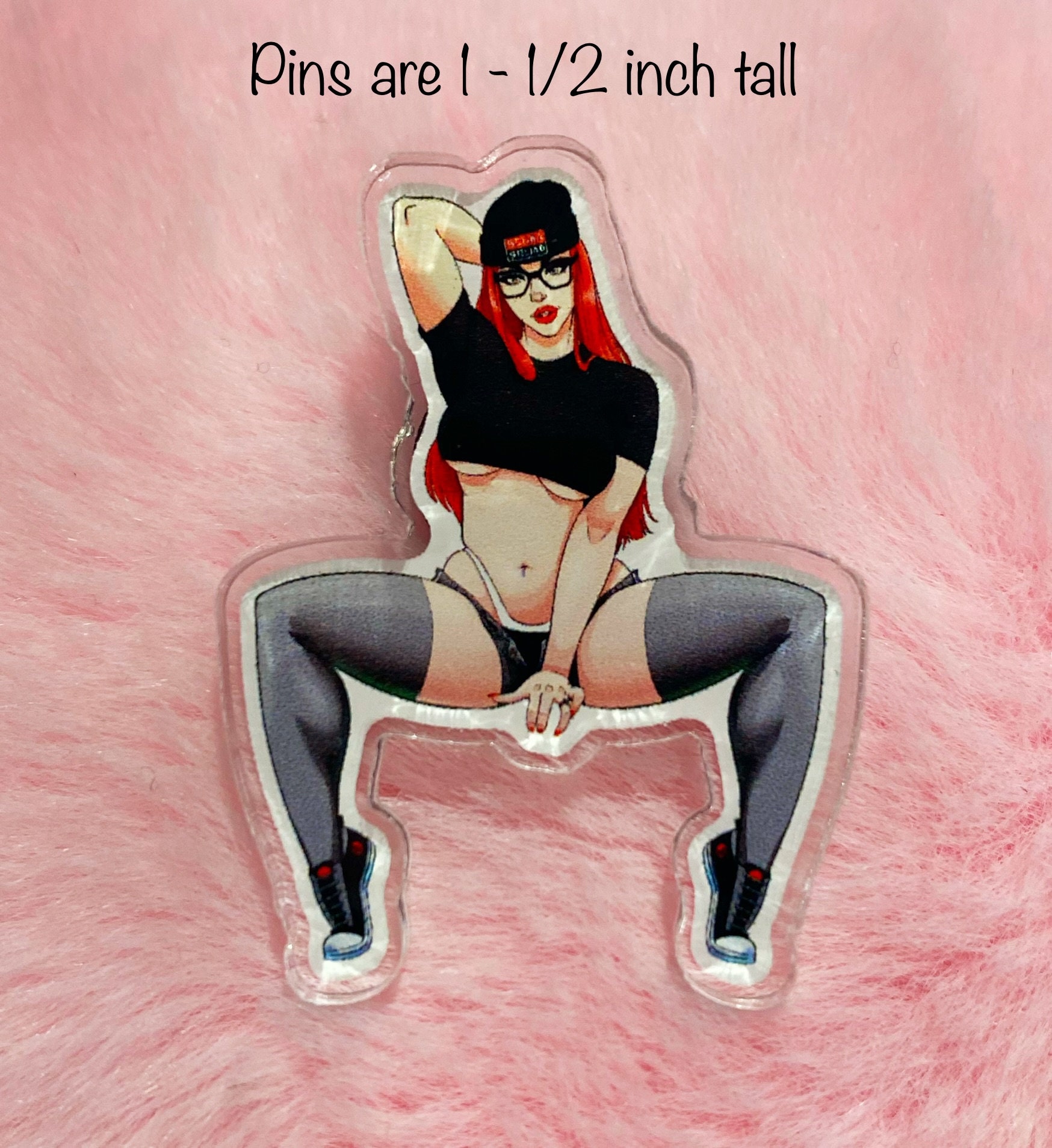 Scuba Steph Acrylic Pin - Etsy Denmark