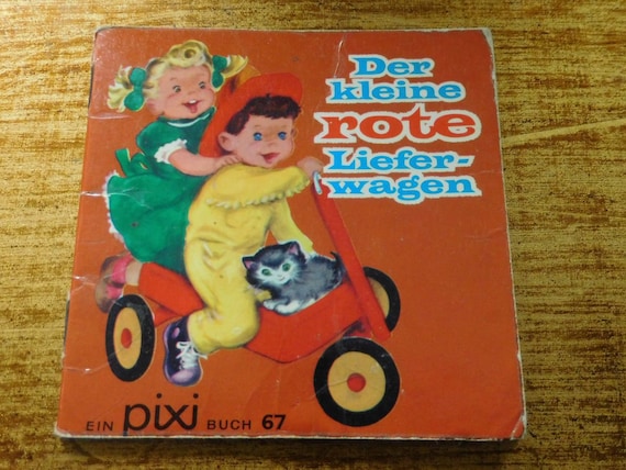 Kids Book Vintage Mini Book Pixi Book Paperback Pixi Buch Etsy