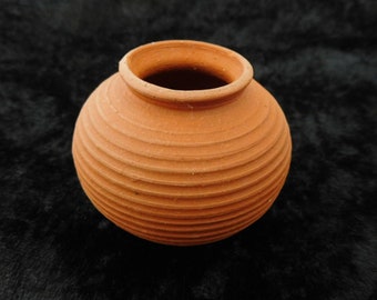 little ceramic Vase, brown home decor, Vintage Vase, brown vase, ceramic pot, with signature, Made in Germany (1)