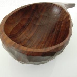 Bowl, shell, leaf, vintage bowl, wooden snack, wooden tray, snack tray, big teak bowl // Handmade wooden snack tray // Home Decor