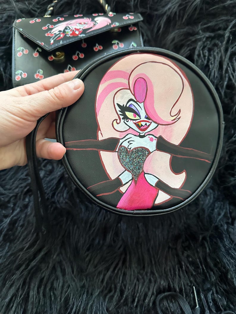 Hazbin Hotel Angel Dust Cherri Bomb Accesories FREE SHIPPING - Etsy