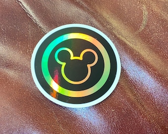 Disney world holographic MagicBand Scanner sticker