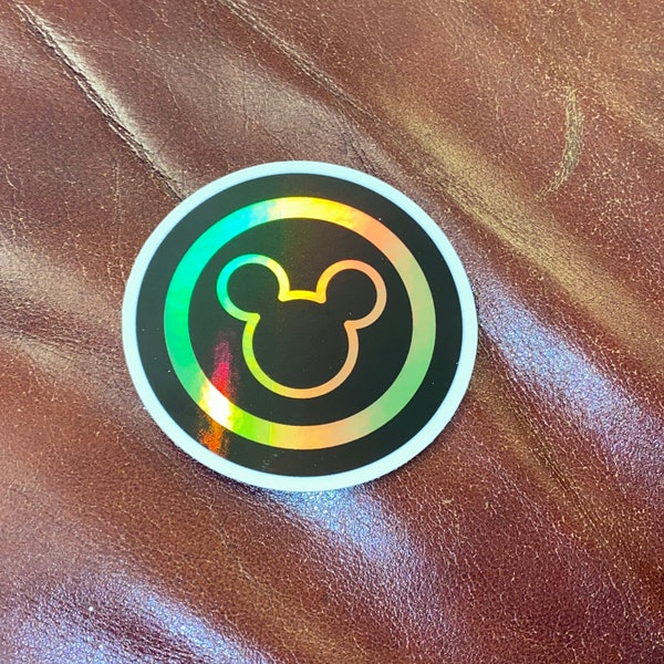 Disney world holographic MagicBand Scanner sticker