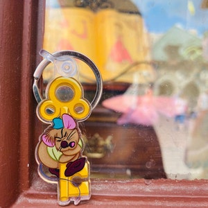 Gus Gus Keychain Cinderella inspired