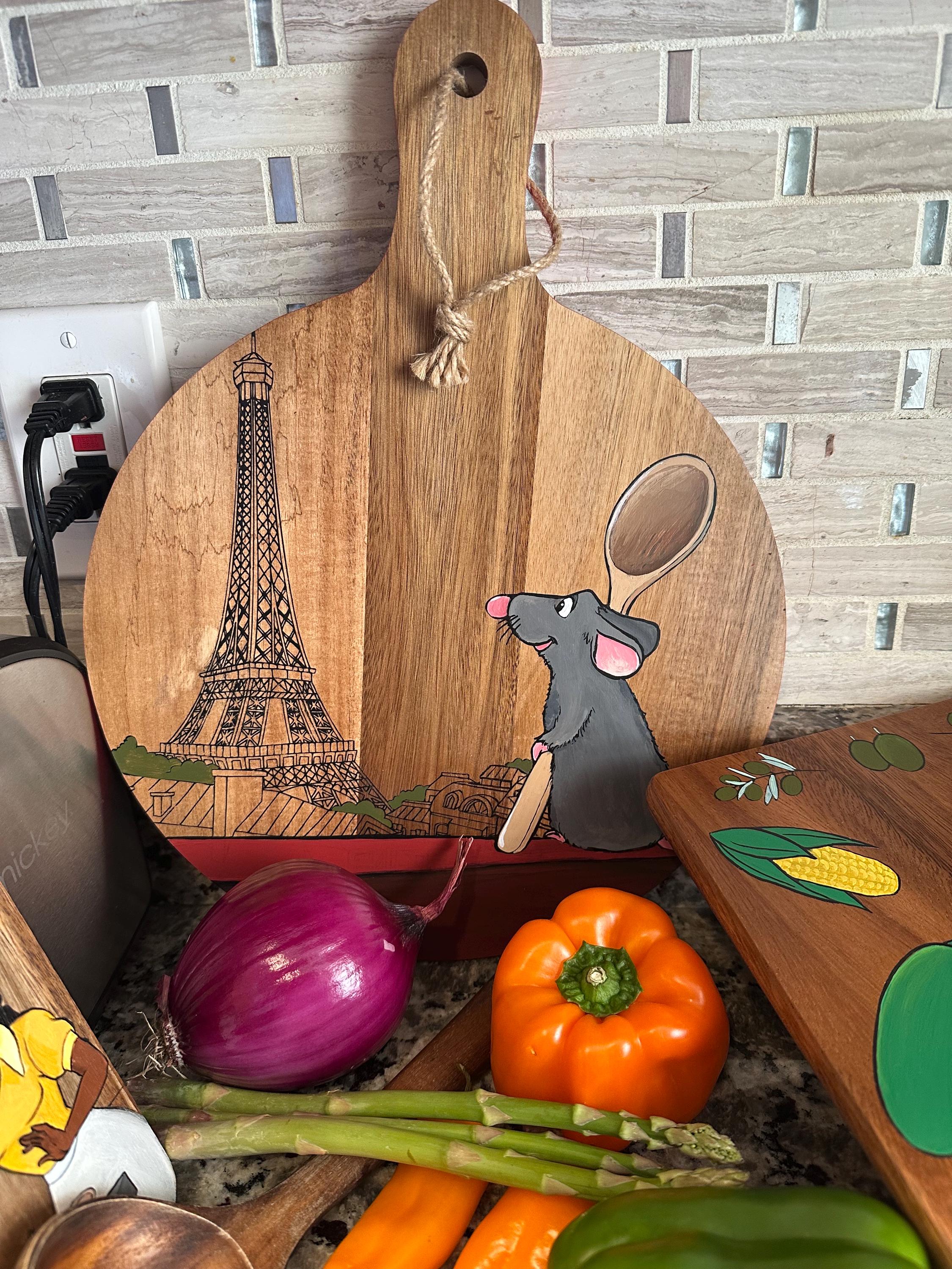 Ratatouille Kitchen Wall Art Serving Board