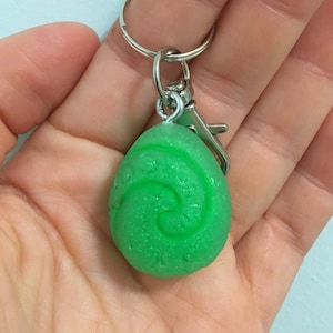 Heart of Tefiti glow in the dark keychain Moana